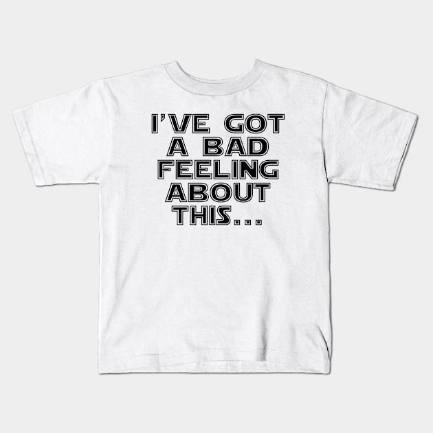 Bad Feeling Kids T-Shirt by Vandalay Industries